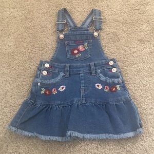Girl’s Jordache Denim Skirtall/Jumper/Dress 2T